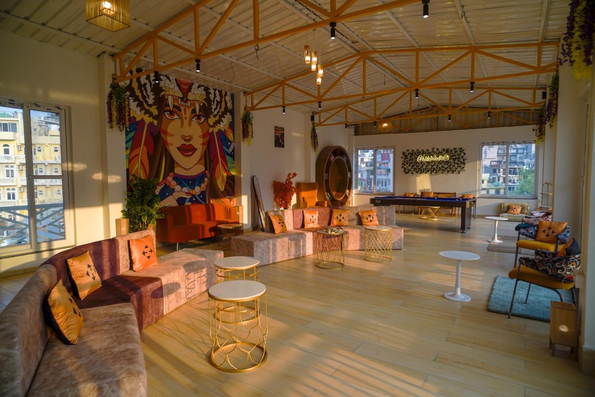 Hide-In Rishikesh, Laxman Jhula Hostel Eksteriør bilde