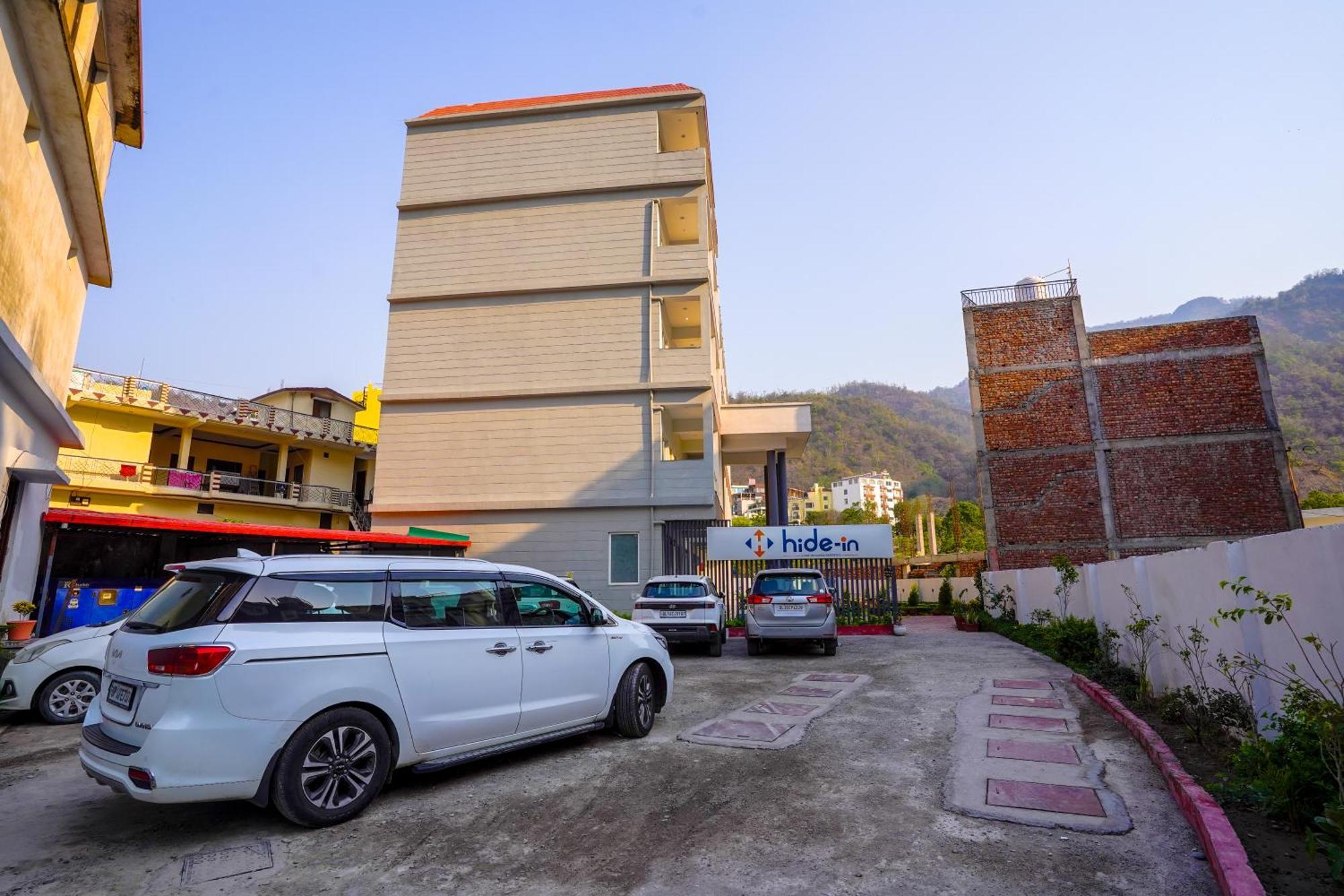Hide-In Rishikesh, Laxman Jhula Hostel Eksteriør bilde