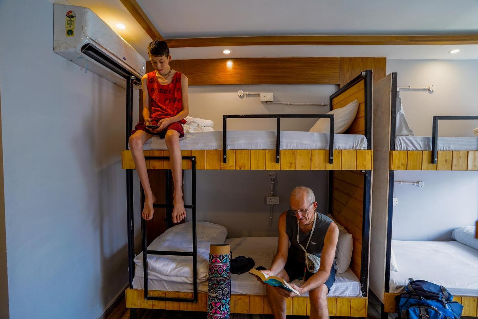 Hide-In Rishikesh, Laxman Jhula Hostel Eksteriør bilde